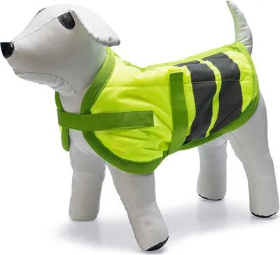 Produktbild von Beeztees Hundemantel Teddie reflektierend gelb, Größe:50 cm