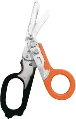 Obrázek produktu pro Taktické skládací nůžky pro venkovní použití, multifunkční taktické kleště, nůžky pro lékařské nouzové situace, nůžky Raptor, kreativní nástroje. Černá nerezová ocel 420HC.