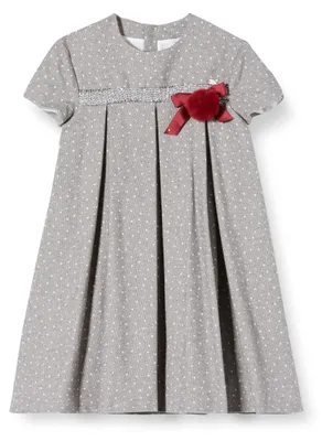 Immagine prodotto di Rigans Mädchen Vestido Nido Berlin: tuta per bambina, colore grigio, taglia 483, per bambine di circa 7 anni