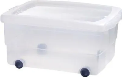 Produktbild von Aufbewahrungskoffer 80 Liter 69 x 48 x 33,5 cm - Eda