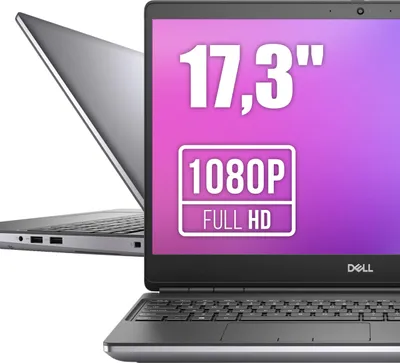 Obrázok produktu pre Notebook Dell Precision 7750 | Intel i7-10750H | 32 GB DDR4 | 1000 GB SSD | 17,3" Full HD | Win11 | Grade A