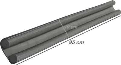 Produktbild von Zugluftstopper 95 cm anthrazit Tür Dichtung Isolierung individuell zuschneidbar