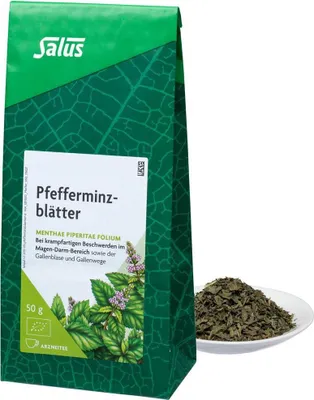 Produktbild von Salus Listy mäty piepornej, liečivý čaj, Menthae piperitae folium 50 g