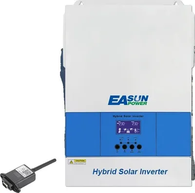 Produktbild von Solar-Hybridwechselrichter, 6200W Kapazität, reine Sinuswelle Ausgang, Mit WiFi, 48V