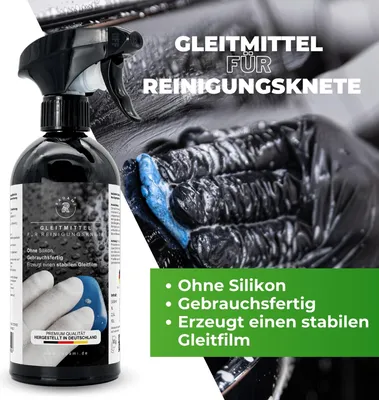 verträgliches gleitgel Autoknete Reinigungsknete 500ml Gleitmittel Set 100g Knete