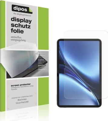 Produktbild von 2x Schutzfolie für Blackview Oscal Pad 200 matt Displayschutzfolie Folie Display Schutz dipos