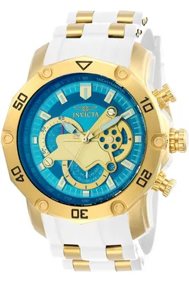 Produktbild von Invicta Pro Diver - SCUBA 23423 Herrenuhr - Quarzwerk - Edelstahl mit blauem Zifferblatt - 50 mm
