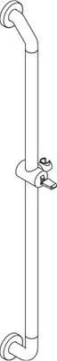 Immagine prodotto di pba 01 Asta doccia AS con BRH in nylon, 1170 mm