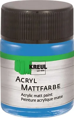 Produktbild von KREUL Acryl Mattfarbe Hellblau 50 ml