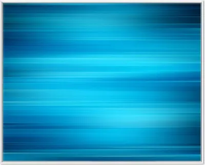 Produktbild von Wallario Wandbild Blau und schwarz gestreift - Abstraktes Streifenmuster, Größe: 40,30 x 50,30 cm, Poster mit weißem Aluminiumrahmen