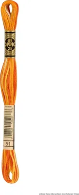 Immagine prodotto di Filato da ricamo DMC Mouline Special 117MC -51, 6 fili, 8 m