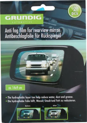 Produktbild von Grundig Antibeschlagfolie – 2 Stück – Kondensationsfolie – Transparent