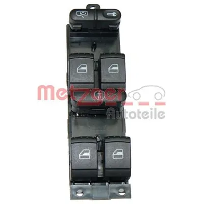 Produktbild von Metzger Fensterheberschalter vorne links für Seat Leon Toledo VW Bora Golf IV Passat 1.4-4.0
