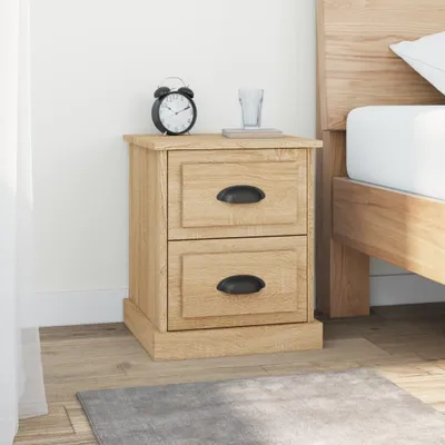 Zdjęcie produktu dla vidaXL Szafka nocna dąb sonoma 39x39x47,5 cm Materiał drewnopochodny