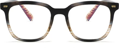 Image de Lunettes bloquant la lumière bleue Lunettes d'ordinateur pour la lecture Gaming adulte enfant, Noir rayé