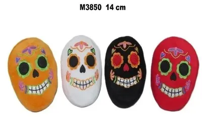 Image de Figurine décorative Crâne Halloween 14 cm