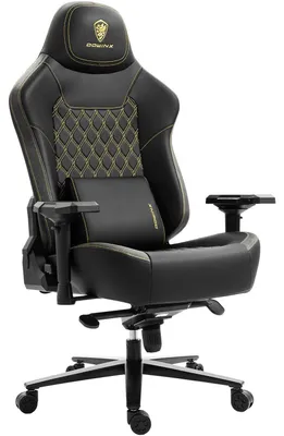 Produktbild von Gaming-Stuhl Ergonomischer Bürostuhl mit 4D Armlehnen und Lendenwirbelstütze Höhenverstellbarer Gaming Chair für Gamer und Esport