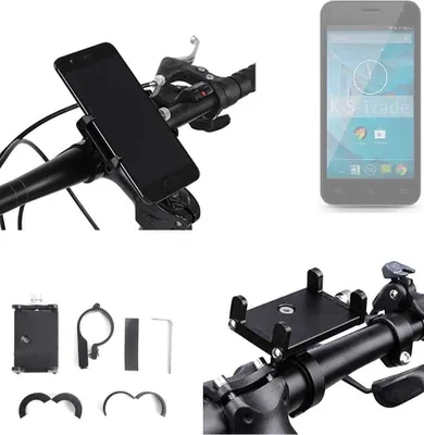 Produktbild von K-S-Trade Handyhalterung für das Fahrrad kompatibel mit Qilive Q.4868 Halter Lenkstange Fahrradhalterung Motorrad Bike Mount Befestigung Smartphone