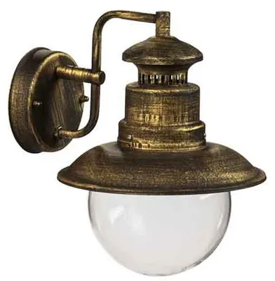Productafbeelding van Wandlamp 'gea', zwart/goud