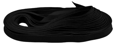 Badegummi 4m Gummiband für Badeanzug Bikinis Badehosen elastisches Band Flachgummi schwarz