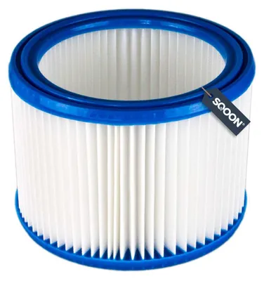 Produktbild von SQOON Zylinderfilter passend für Nilfisk Aero Serie, Makita & Festool – 1 Stück – ersetzt 302000490 / 493826
