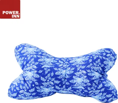 Produktbild von POWER INN Leseknochen | Blau | Nackenkissen | Reisekissen