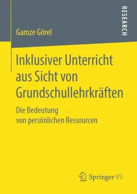 Obrázek produktu pro Inklusiver Unterricht aus Sicht von Grundschullehrkräften