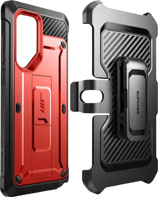 Produktbild von Samsung Galaxy S22 Ultra Hülle, Supcase Unicorn Beetle Pro – Rot