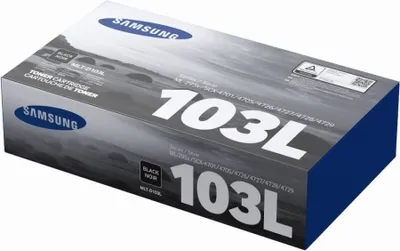 Obrázek produktu pro Samsung Černá tonerová kazeta s vysokou výtěžností MLT-D103L, 2500 str., Černá, 1 kusů