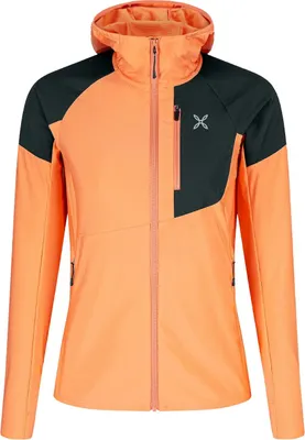 Produktbild von MONTURA Spitze Hooded Maglia Damen Fleece Jacke mit Kapuze orange L