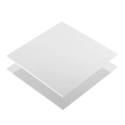 Produktbild von Polystyrol Platten WEIß Bastelplatten Kunststoffplatten Modellbau, Bastelplatte 3mm, 100x20cm
