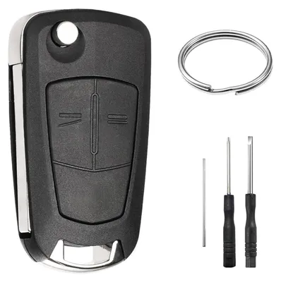 Produktbild von 2 Tasten Schlüsselgehäuse Ersatz für Opel Corsa D Astra H Zafira B Vectra C Tigra B