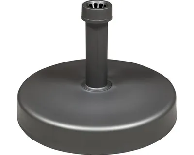 Produktbild von Sonnenschirmständer Doppler 1,7 kg Kunststoff rund anthrazit