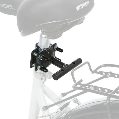 Produktbild von TRIXIE Ersatzhalter für Sattelstange für Biker-Set Fahrradhalterung für Hunde - grafit - 100L x 100H x 50B