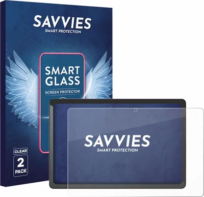 Produktbild von 2x Savvies Schutzglas Folie für Chuwi AuPad 9H Panzer Schutzfolie Glas Displayschutz klar transparent