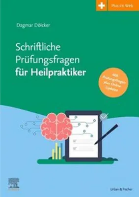 Obrázok produktu pre Schriftliche Prüfungsfragen für Heilpraktiker 2017-2022 inkl. halbjährlicher Online-Updates