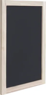 Produktbild von Wandtafel HWC-C18, Kreidetafel Schreibtafel Schiefertafel Dekotafel Notiztafel 60x40cm