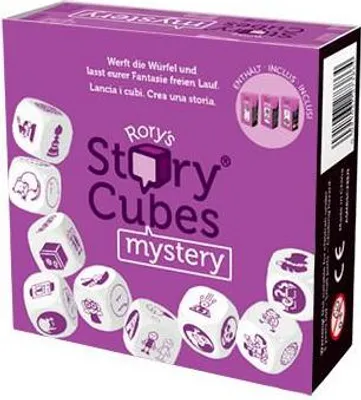 Produktbild von Asmodee Rory's Story Cubes Mystery, Würfel (6 Seiten), Erwachsener & Kind, Unisex, 6 Jahr(e), 20 min, Rory's Story Cubes