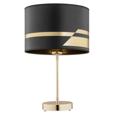 Produktbild von Argon METIS 4302 Tischleuchte schwarz-gold 1-flammig