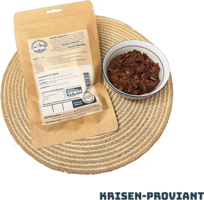 Produktbild von Krisen-Proviant - Kokos-Chips mit Kakao, Notvorrat/Notration 5 Jahre haltbar