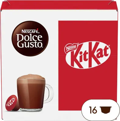 Image de Nestlé Dolce Gusto KitKat Capsule de café non torréfié 16 pièce(s)