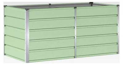 Produktbild von Pflanzkübel Grün 160 x 80 x 75 cm aus Stahl