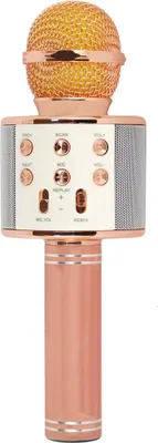 Produktbild von Xtreme Hollywood, Karaoke-Mikrofon, Dynamisch, WAV, Digital, Verkabelt & Kabellos, Bluetooth/3.5 mm