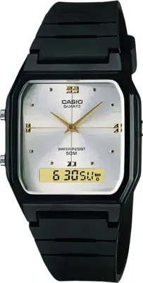 Produktbild von Casio Quarz Analog-Digital Uhr AW-48HE-7AVDF, 31mm Gehäuse, 50m wasserdicht