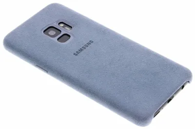 Image de Samsung Alcantara Cover vert menthe compatible avec le Galaxy S9