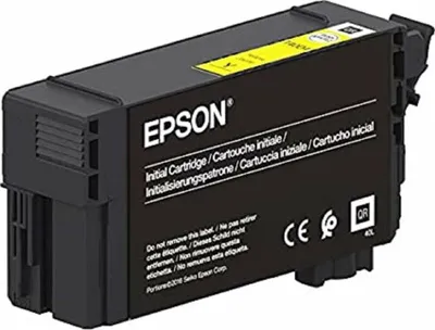 Image de Epson T40C440 - 26 ml - jaune - original - cartouche d'encre - pour SureColor SC-T5100, SC-T5100N (C13T40C440)