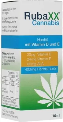 Obrázek produktu pro RubaXX Konopný olej, 10 ml roztoku