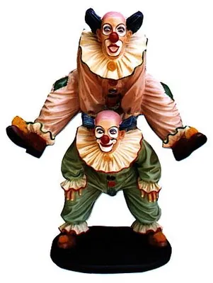 Produktbild von Design Clown-Akrobat Figur Statue Skulptur Figuren Skulpturen Dekoration 5021