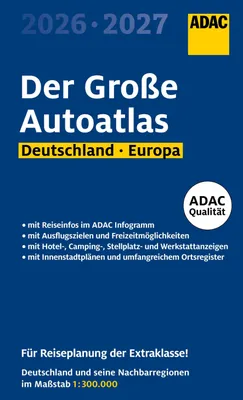 Produktbild von ADAC Der Große Autoatlas 2026/2027 Deutschland und seine Nachbarregionen 1:300.000