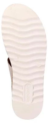 Produktbild von Remonte Damen Sandale elegant mit glänzenden Akzenten am Klettverschluss D0Q59, Größe:38 EU, Farbe:Mehrfarbig